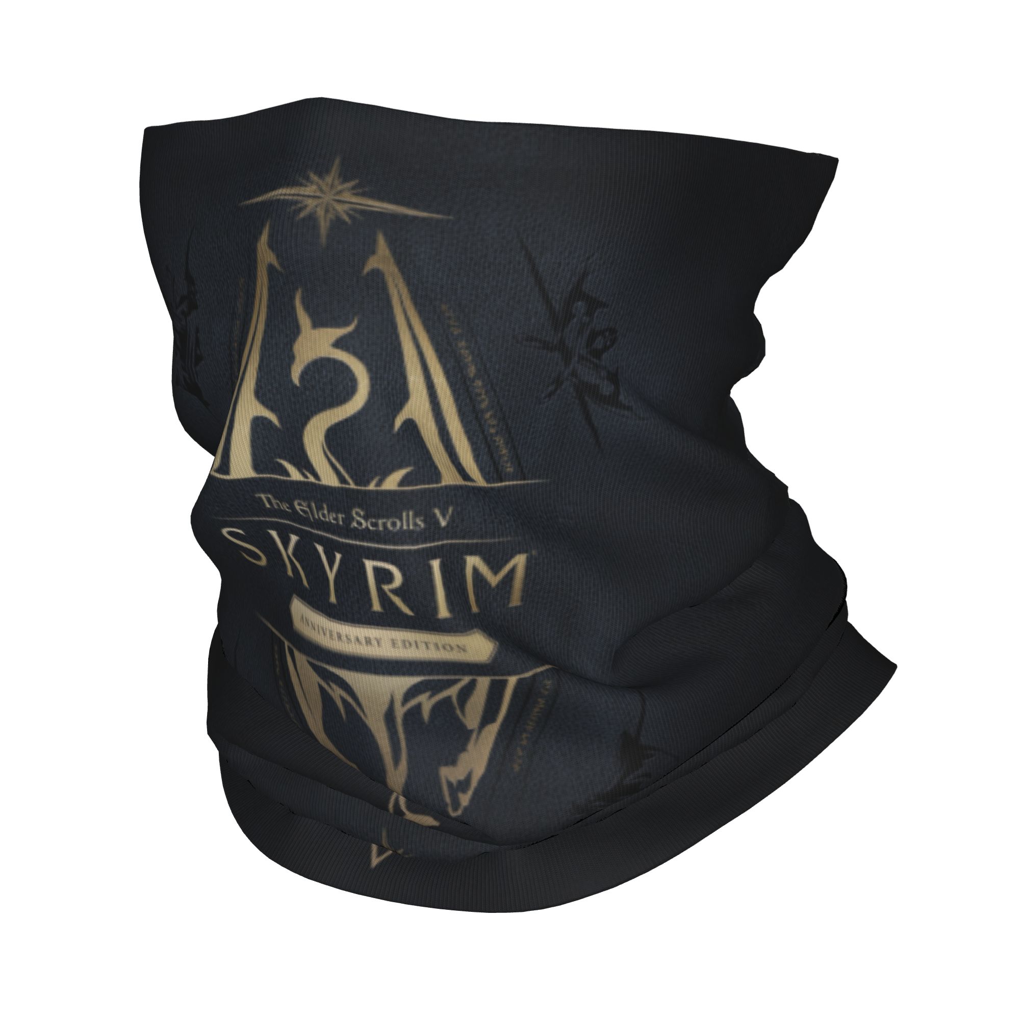 Trekking Gaiters - Aangepaste Skyrim Logo Bandana Winter Nekwarmer