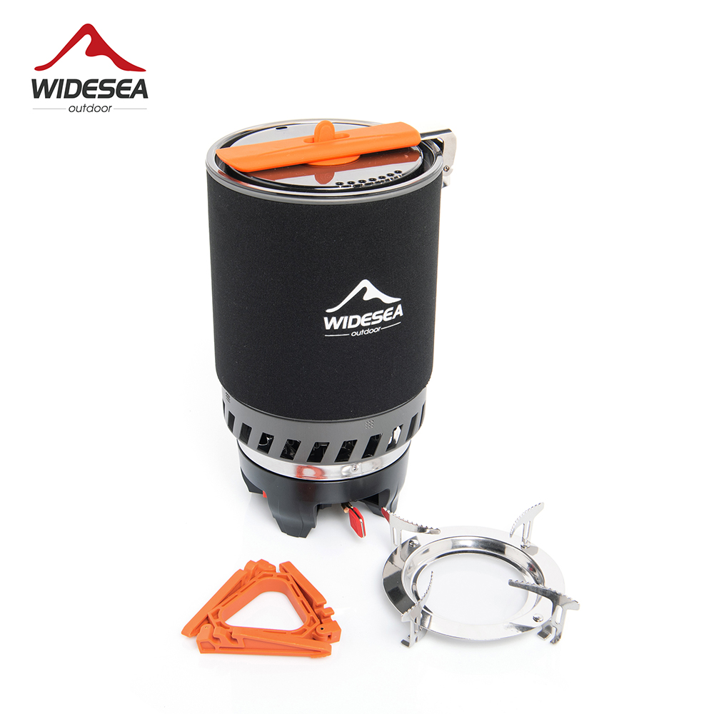 Outdoor Camping Cooking Set - Widesea Camping Kooksysteem met Warmtewisselaar Outdoor