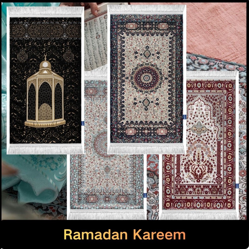 Outdoor Camping Rug Waterproof - VIKAMA Islamitisch gebedsmatje met moskeeprint, vintage