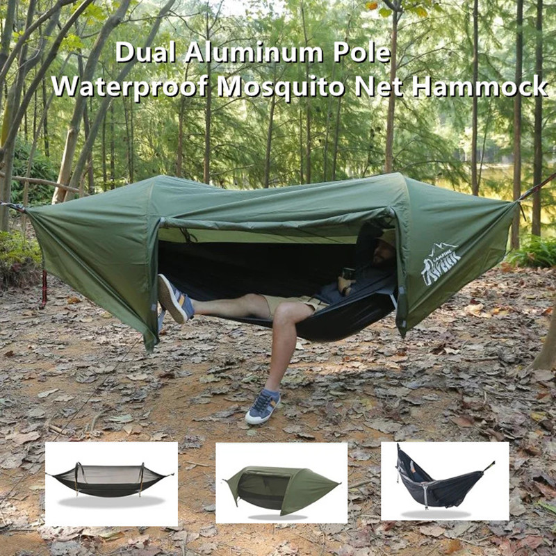 Outdoor Camping Bug Zapper - 3-in-1 Tunnel Muskietennet Hangmat met Waterdichte