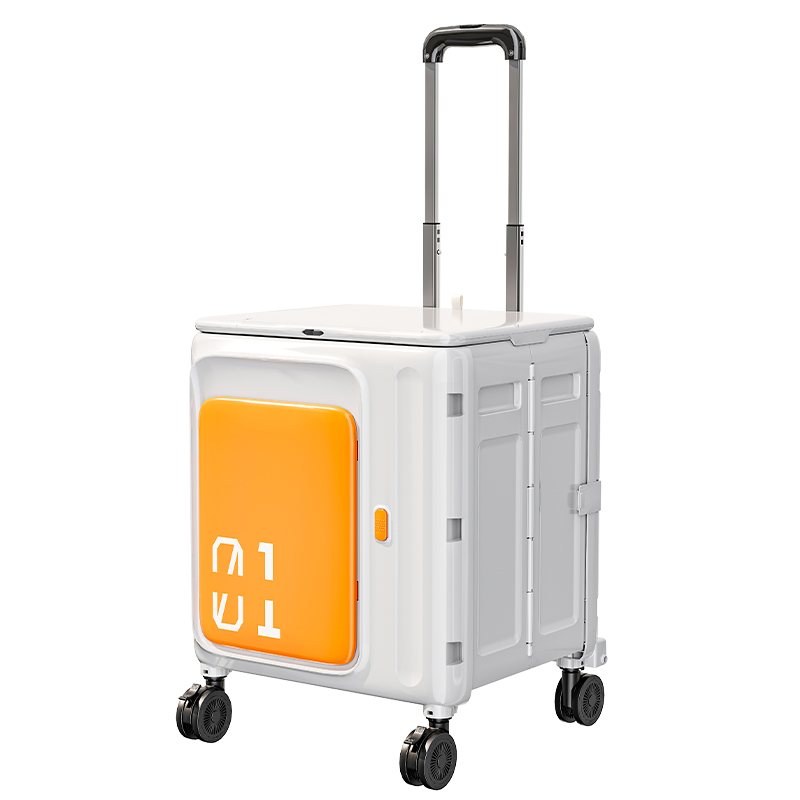 Outdoor Camping Folding Storage Box - Multifunctionele campingtrolley Grote capaciteit Draagbare opvouwbare