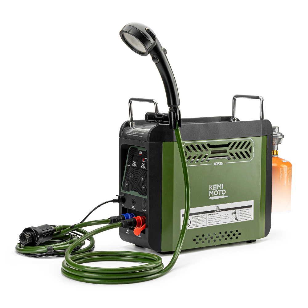 Outdoor Camping Hot Water Shower - UTV 3s Instant Hot 20.000 BTU