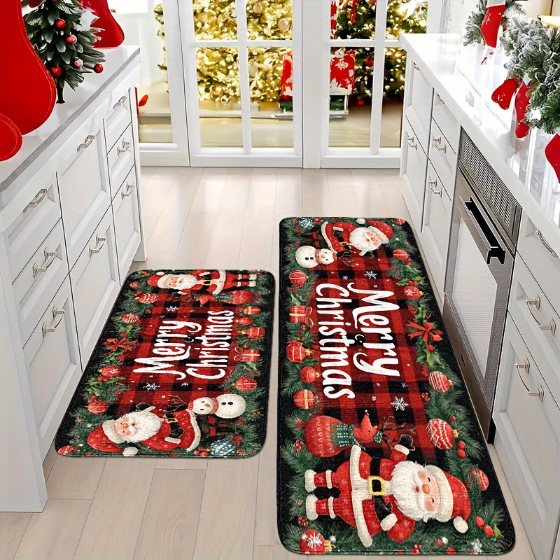Outdoor Camping Rug Waterproof - Vikama Kerstman Tapijt Keukenkleed Tapijt Voor