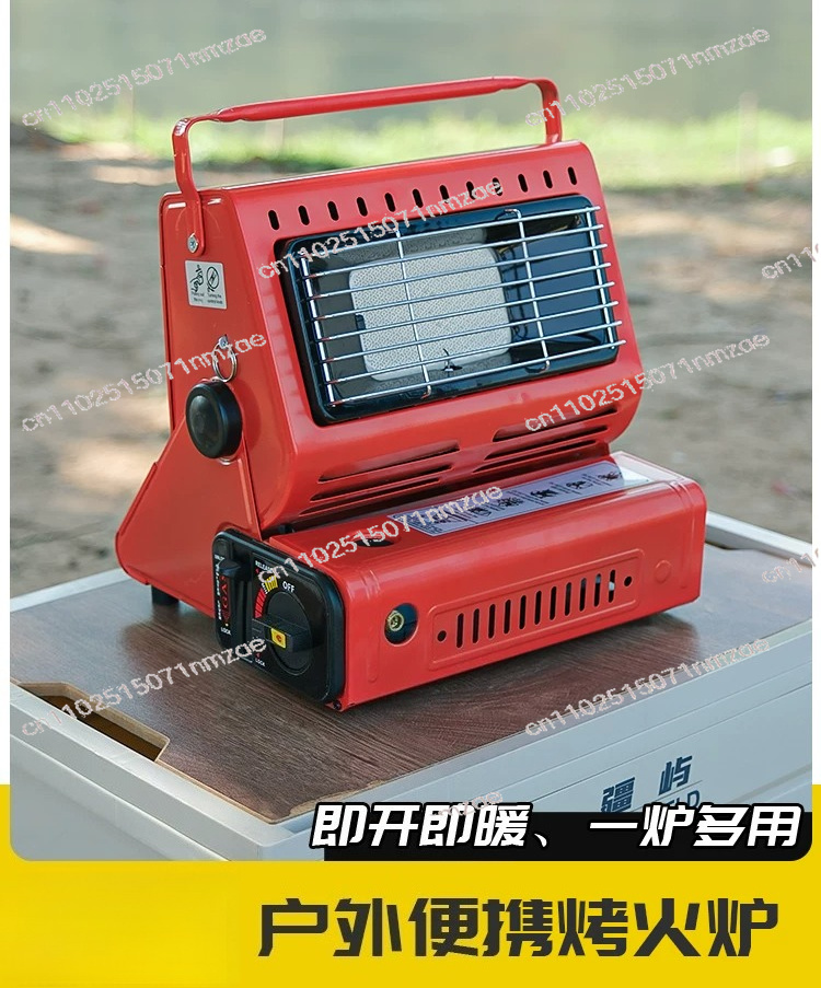Outdoor Camping Heater - Verwarmingstoestel Reizen Kamperen Wandelen Picknickuitrusting Tweeledig
