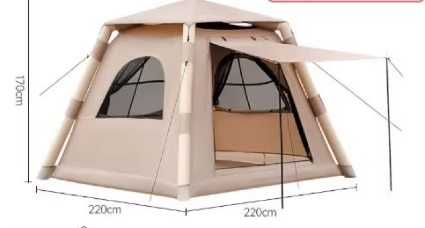 Draagbare opblaasbare Oxford-d - Outdoor Camping Inflatable Tent recensie en prijs