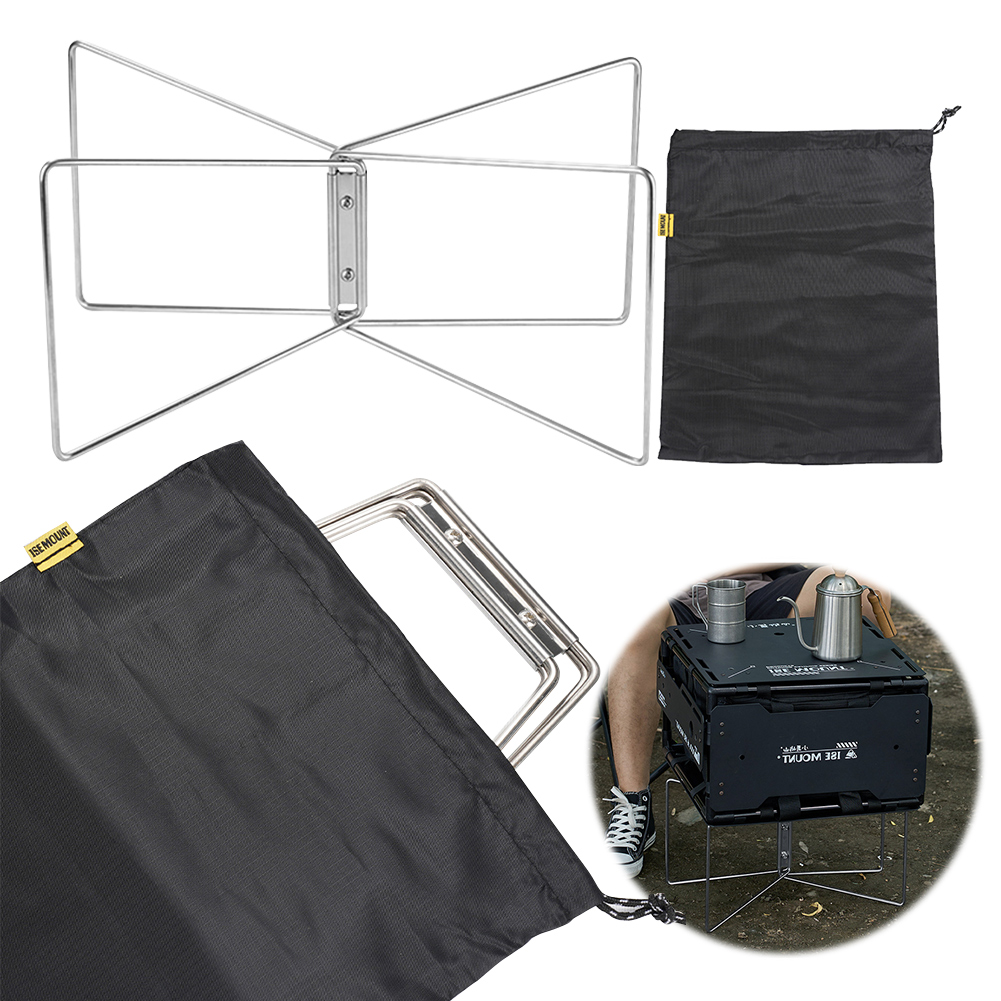 Aluminiumlegering Box Stand me - Outdoor Camping Folding Storage Box recensie en prijs