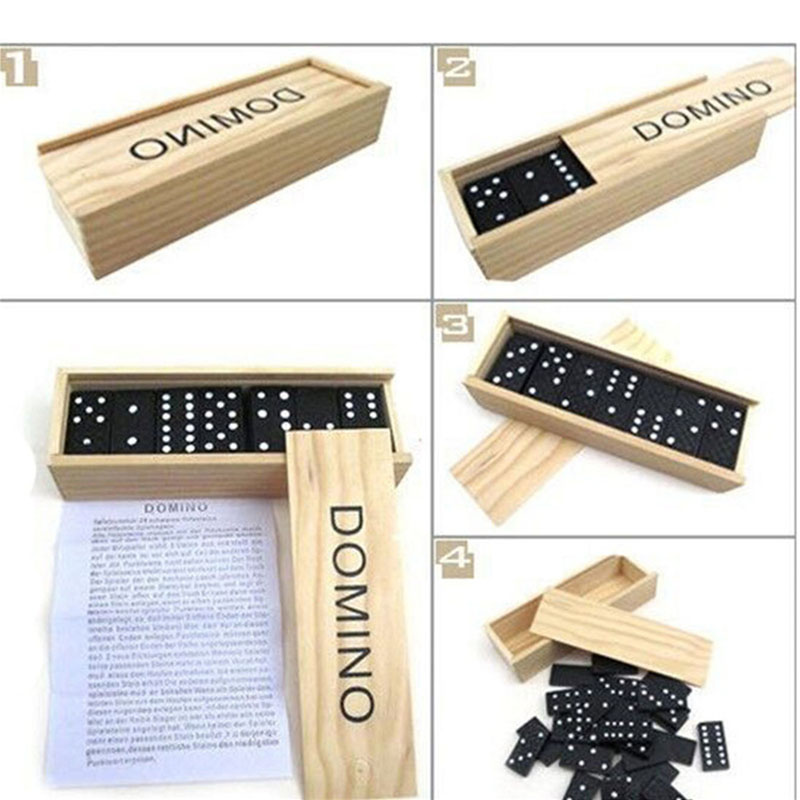 28 stks/set Houten Domino Bord - Outdoor Camping Games recensie en prijs