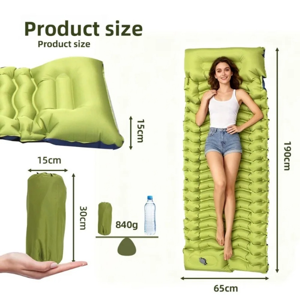 Camping Slaapmat Opblaasbaar M - Outdoor Camping Rugs recensie en prijs
