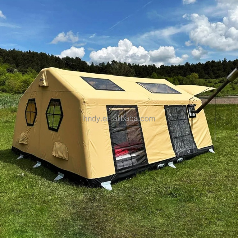 Grote, waterdichte PVC opblaas - Outdoor Camping Inflatable Tent recensie en prijs