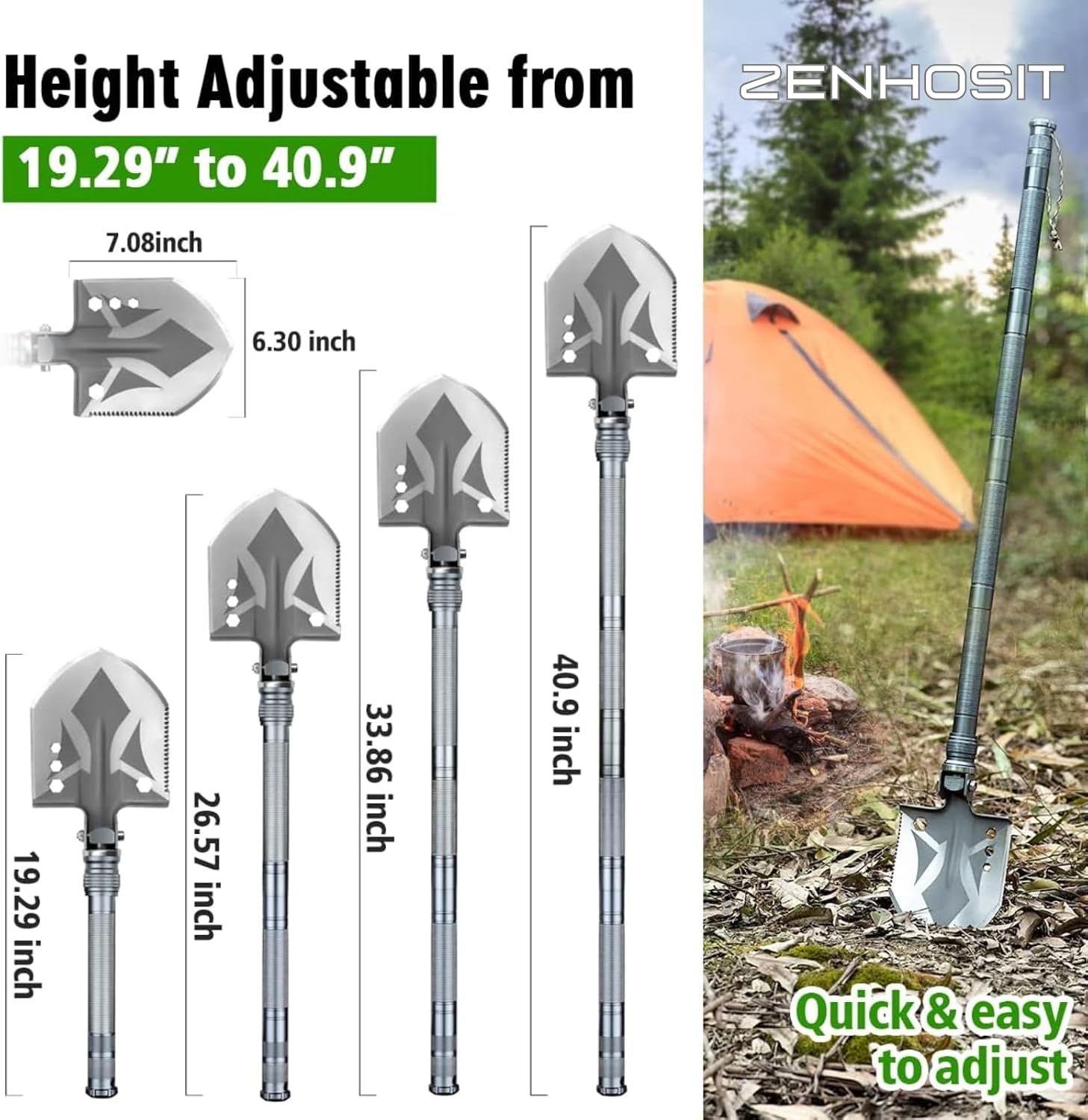 Multifunctionele opvouwbare ta - Camp Axe Hatchet recensie en prijs