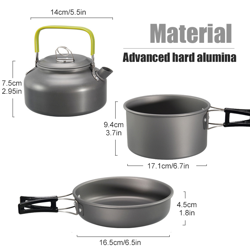 WESTTUNE Camping Kookgerei Kit - Outdoor Camping Cooking Set recensie en prijs