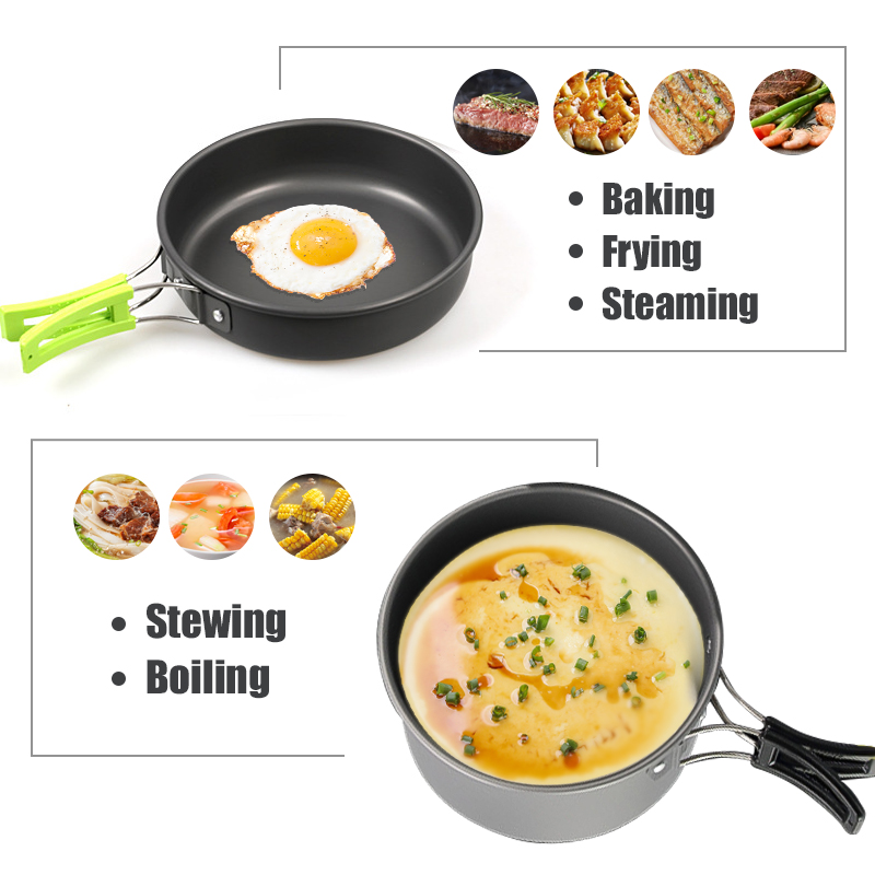 WESTTUNE Camping Kookgerei Kit - Outdoor Camping Cooking Set recensie en prijs