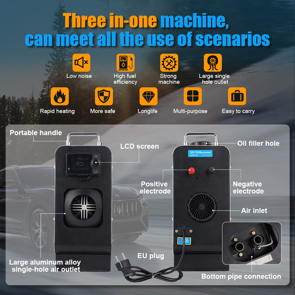 2-8KW Bluetooth Standkachel Al - Outdoor Camping Heater recensie en prijs