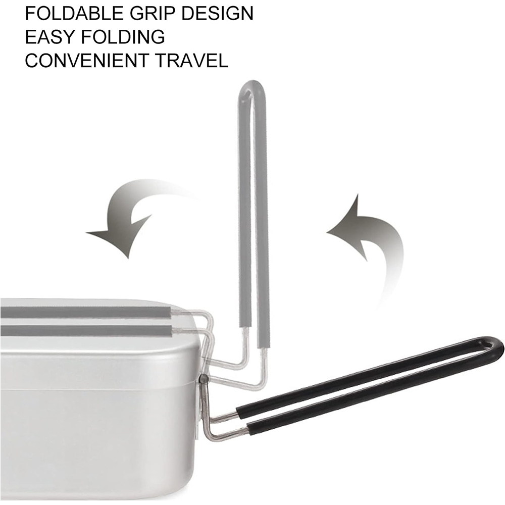 800ML Aluminium Lunchboxen Out - Outdoor Camping Cooking Set recensie en prijs