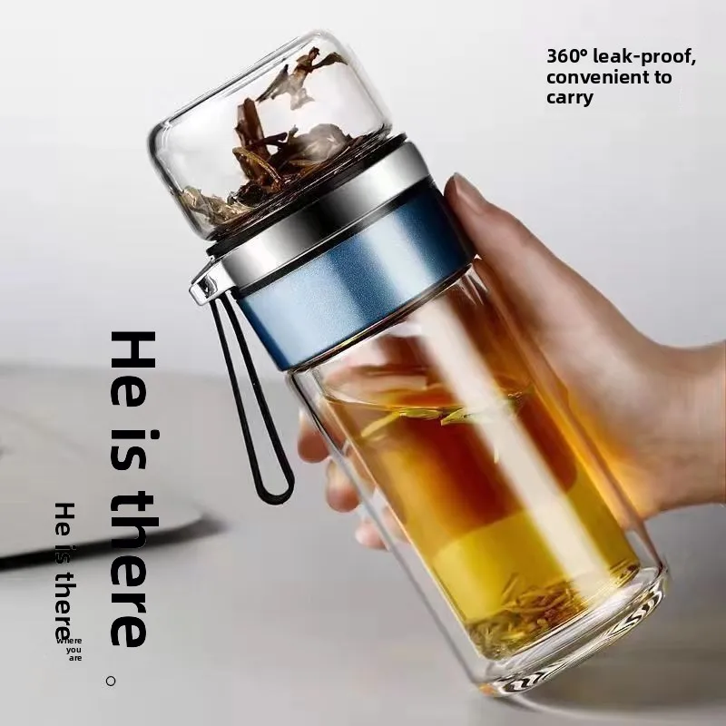 Dubbellaagse glazen theekop me - Portable Water Filter recensie en prijs