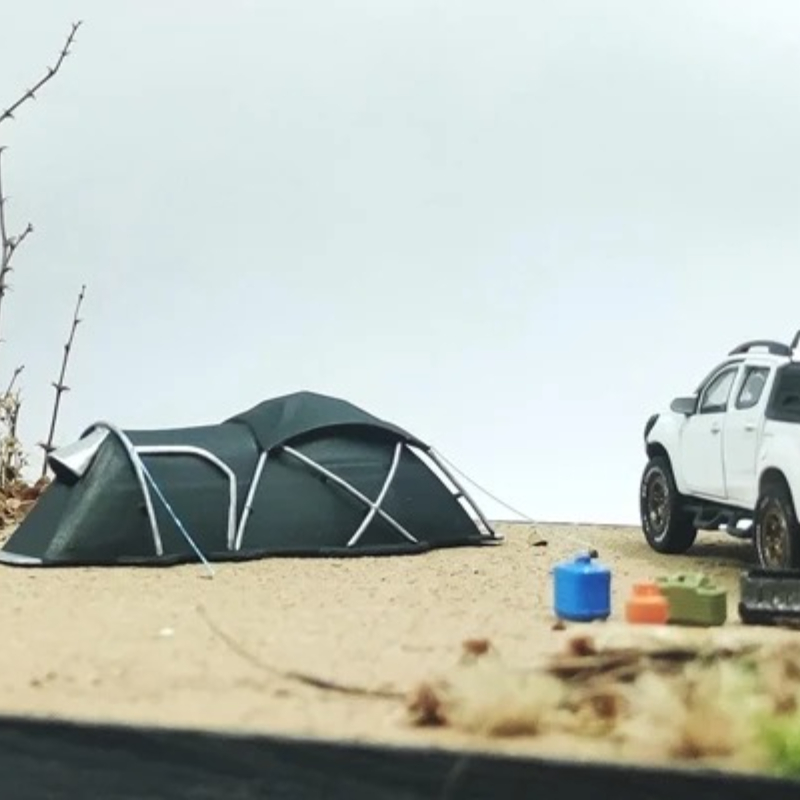 1/64 Tentmodel 1/87 HO Sneeuwt - Outdoor Camping Toys recensie en prijs