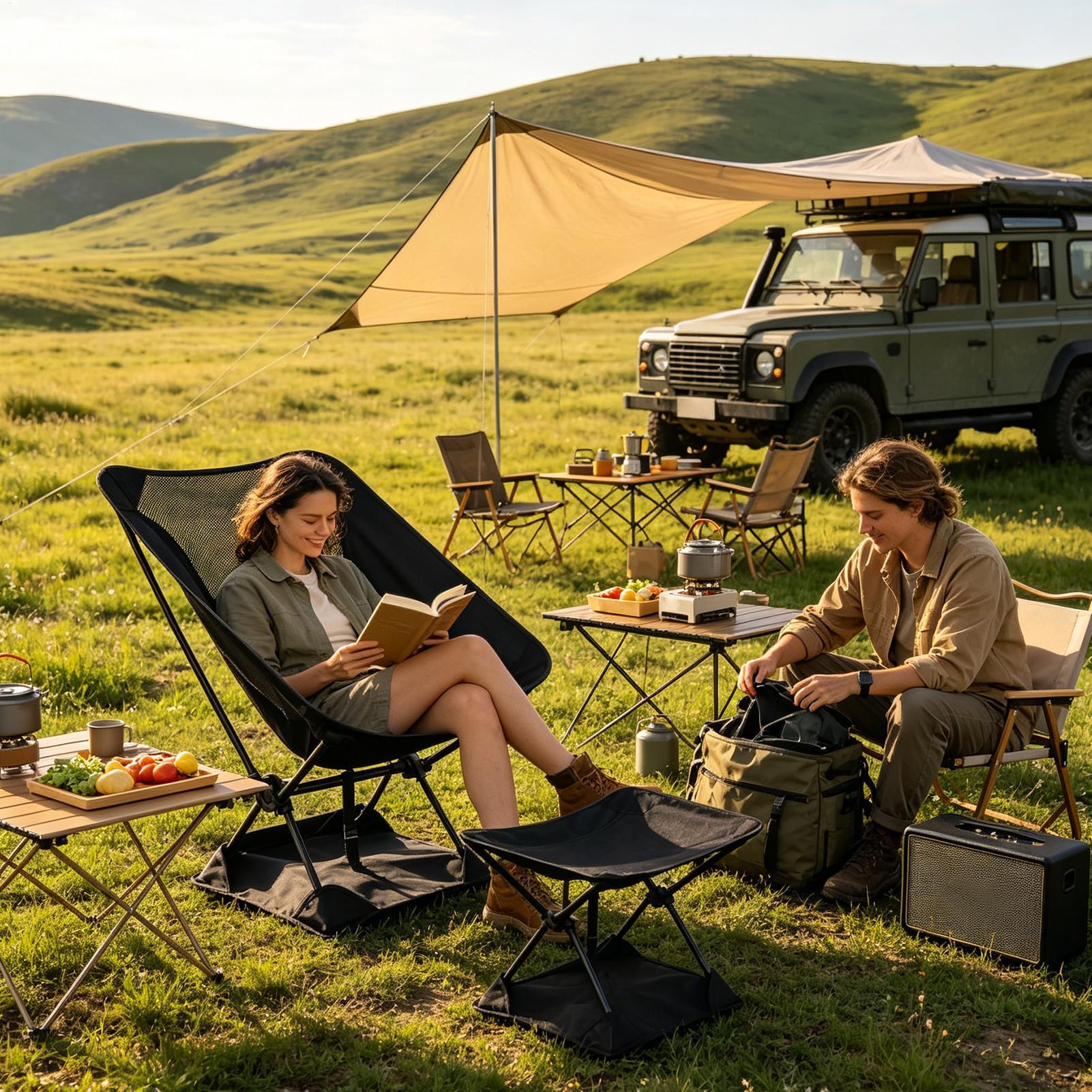 Grondzeil voor kampeerstoelen  - Outdoor Camping Rugs recensie en prijs