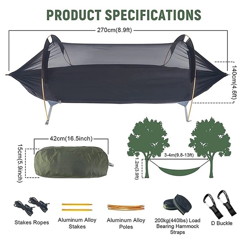 3-in-1 Tunnel Muskietennet Han - Outdoor Camping Bug Zapper recensie en prijs