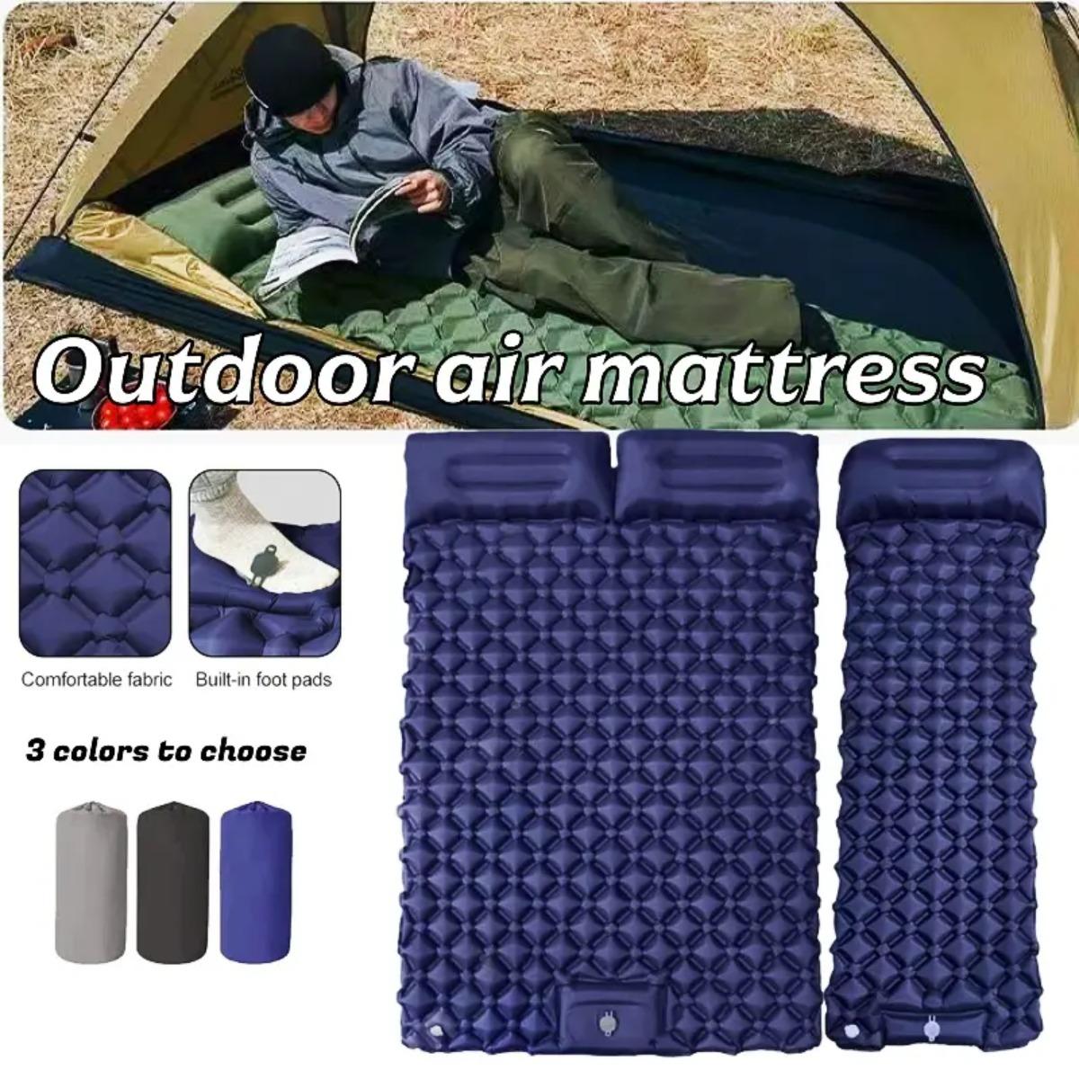 Enkel- en dubbel opblaasbaar l - Outdoor Camping Rugs recensie en prijs
