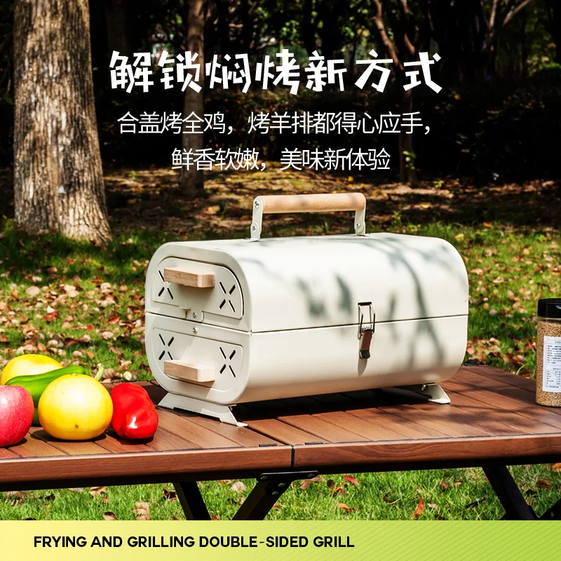 Barbecueoven Huishoudelijke gr - Outdoor Camping Cooking Set recensie en prijs