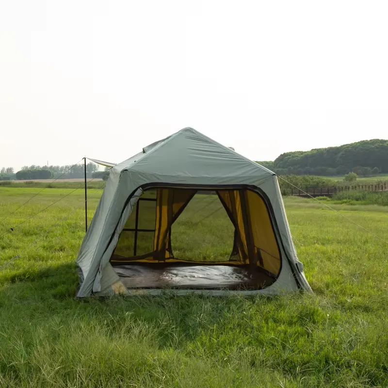 Waterdichte draagbare opblaasb - Outdoor Camping Inflatable Tent recensie en prijs