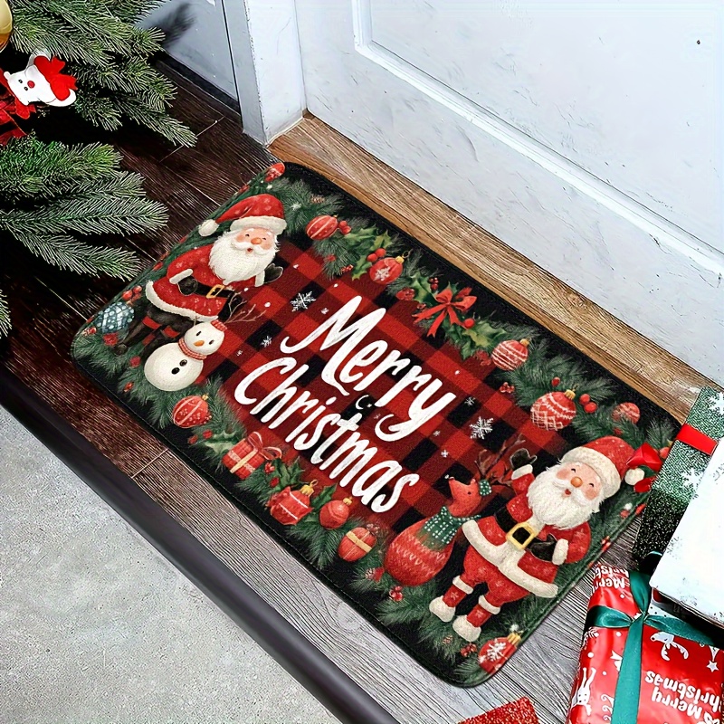 Vikama Kerstman Tapijt Keukenk - Outdoor Camping Rug Waterproof recensie en prijs