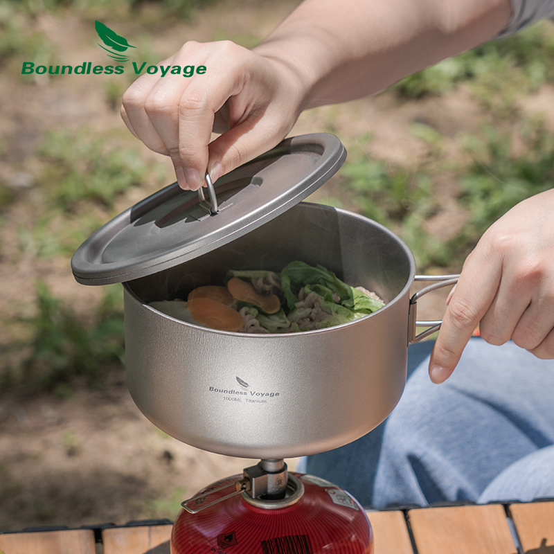 Boundless Voyage Titanium Camp - Outdoor Camping Cooking Set recensie en prijs