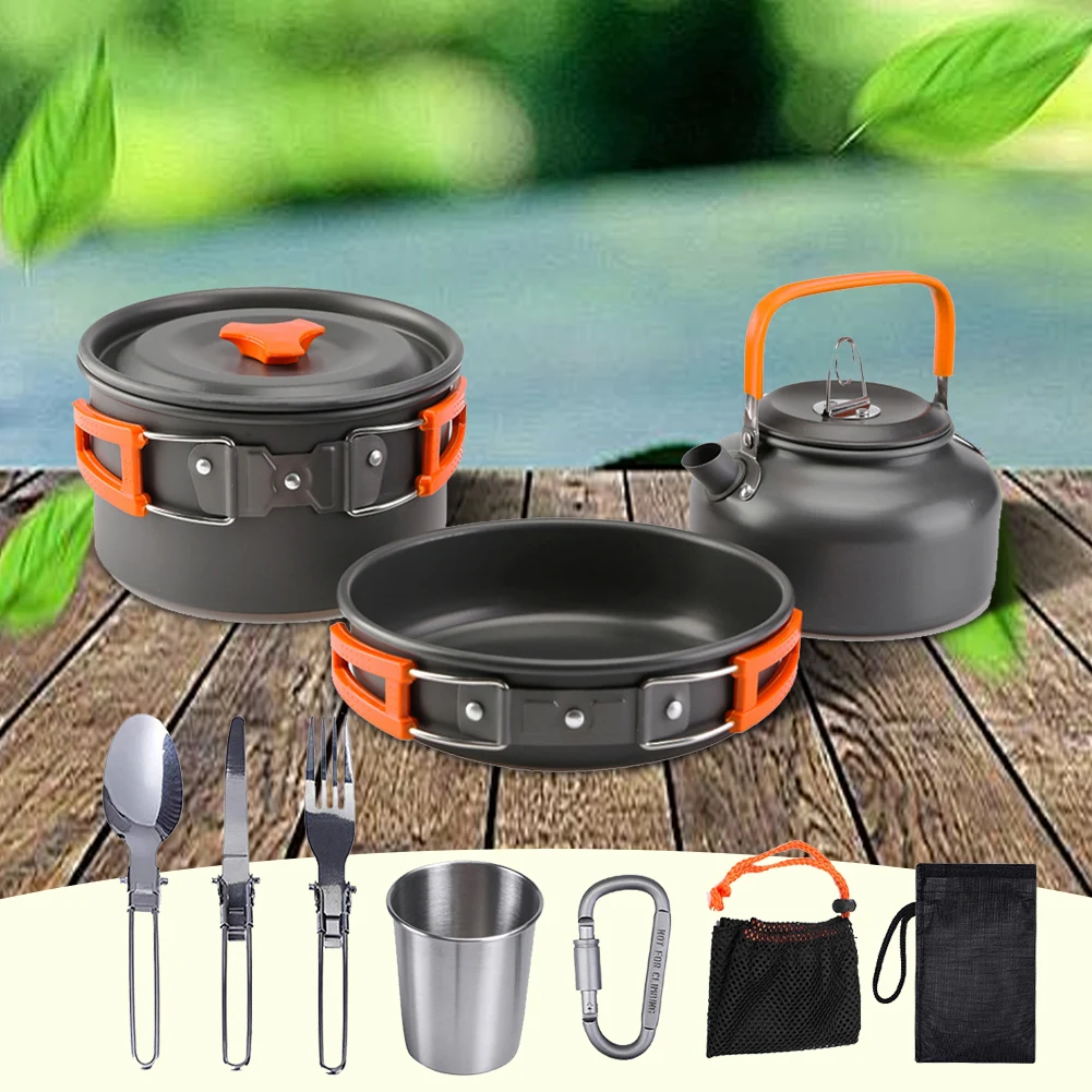 Campingkookgerei Set Ketel Pot - Outdoor Camping Cooking Set recensie en prijs