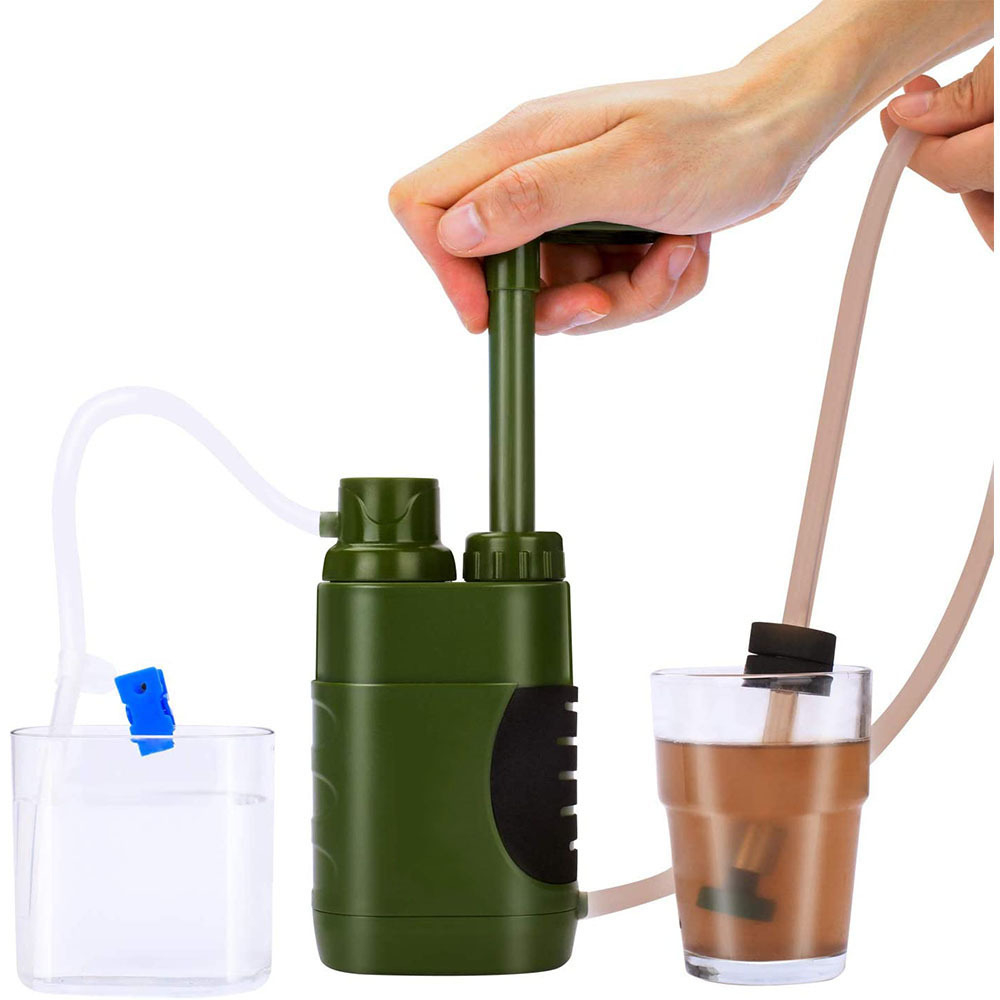 Draagbare waterzuiveraar, pers - Portable Water Filter recensie en prijs