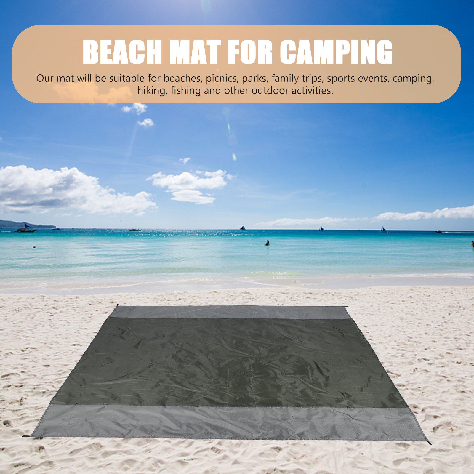 1Set Opvouwbare Waterdichte Bu - Outdoor Camping Rug Waterproof recensie en prijs